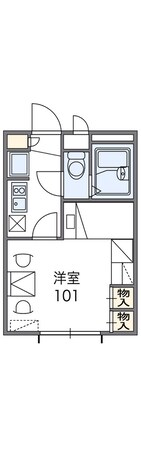 高槻市駅 徒歩25分 2階の物件間取画像